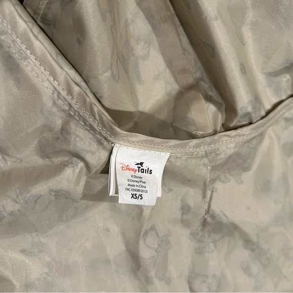DisneyTails Hooded Dog Raincoat - Picture 3 of 3